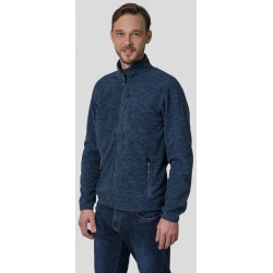 Hannah Santon II dark denim panska funkcni celorozepinaci mikina Polarsoft Thermo3