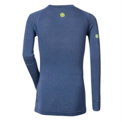 Progres E NDRD tmave modra detske triko dlouhy rukav bambus 2