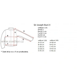 _Sir Joseph Buni II navy fuchsia detska zimni perova bunda zmereno