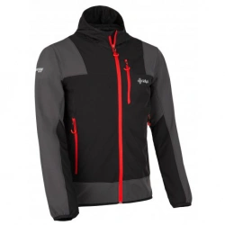 Kilpi Joshua-M tmave seda GM0172KIDGY panska vetruodolna bunda na beh, kolo, bezky2