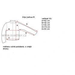 _Kilpi Joshua-M tmave seda GM0172KIDGY panska vetruodolna bunda na beh, kolo, bezky zmeren