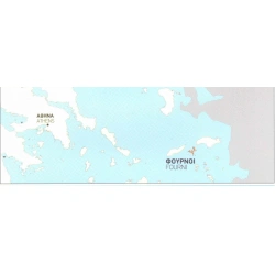 TERRAIN 333 Fourni 25 000 turisticka mapa 1