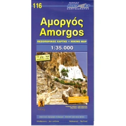 ORAMA 116 Amorgos 35 000 turisticka mapa
