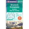 Kompas 045 Bruneck Kronplatz, Brunico Plan de Corones 25 000
