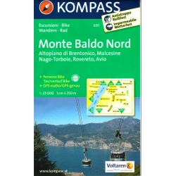 Kompas 691Monte Baldo Nord 25 000