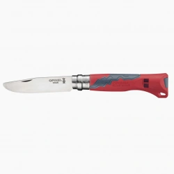 OPINEL VR N°07 Outdoor junior cervena detsky zaviraci nuz s pistalkou - cepel 7 cm 1
