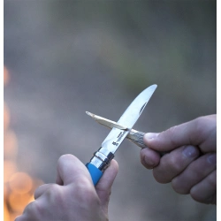 OPINEL VR N°07 Outdoor junior modra detsky zaviraci nuz s pistalkou - cepel 8 cm 3