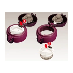 Thermos Motion JNL 600 ml mobilni termohrnek burgundy vinova 130030 6