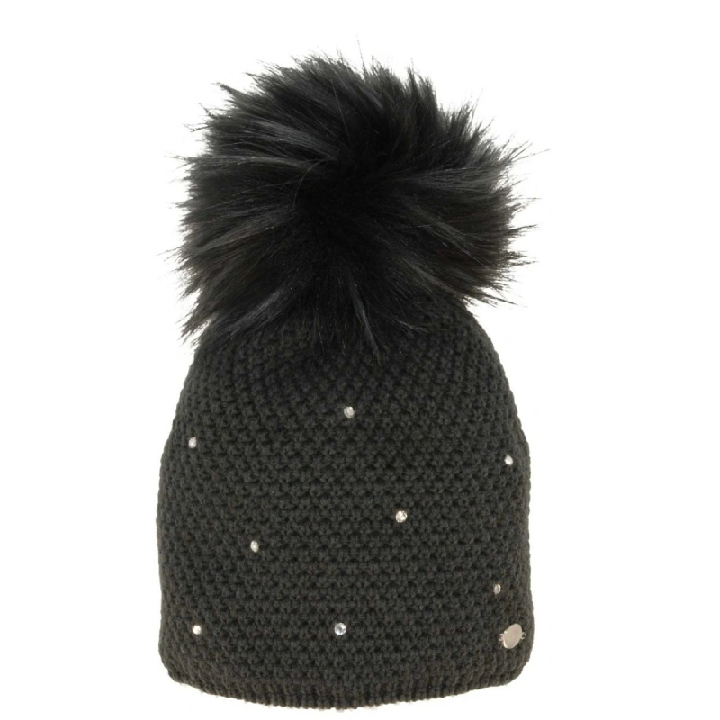 Relax Crystal RKH105F damska detska zimni pletena cepice s vnitrni fleecovou celenkou