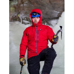 High Point Cliff Jacket Red panska nepromokava outdoorova bunda4