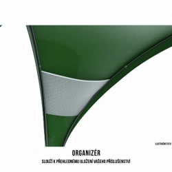 Husky Broof XL zeleny - pristresek - party stan - slunecnik 4