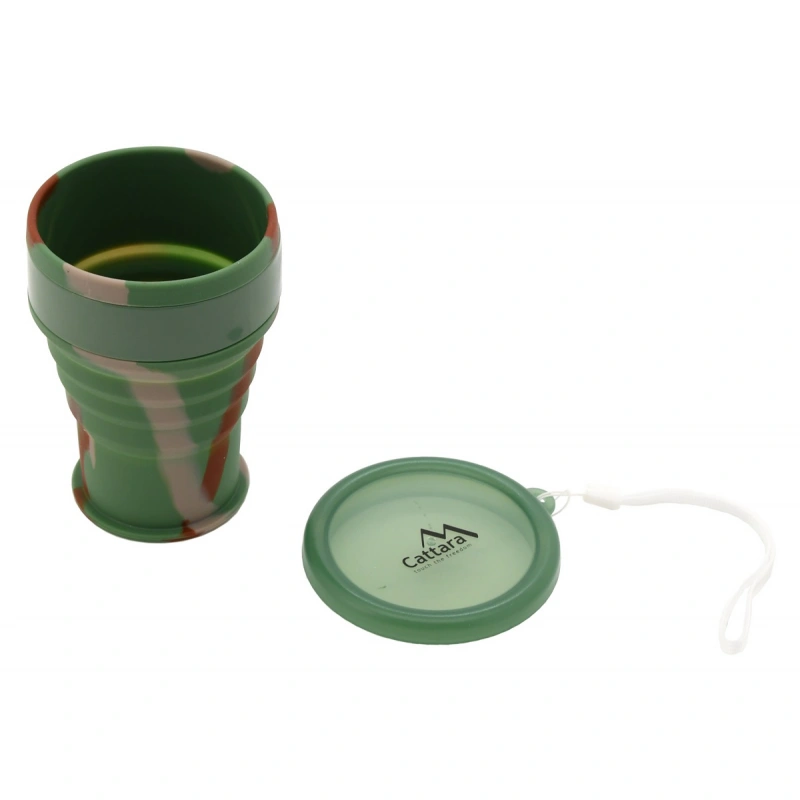 Cattara Silikonovy skladaci kelimek ARMY 350 ml 13639