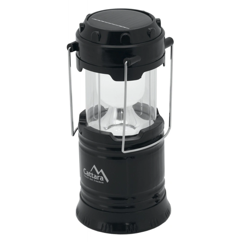 Cattara Svitilna kempingova vysouvaci LED 20 60lm nabijeci   solarni