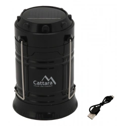 Cattara Svitilna kempingova vysouvaci LED 20 60lm nabijeci   solarni2