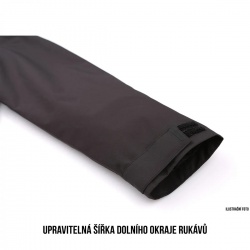 Husky Nevr M black cerna panska vodeodolna hardshell outdoorova bunda kabat 9