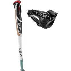Leki Spin Shark SL white-smokegreen dvoudilne nordic walking hole bez odpruzeni 1