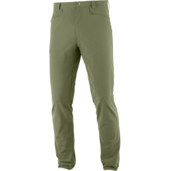 Salomon Wayfarer Tapered Pants M olive night C14888 panske lehke turisticke kalhoty