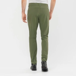 Salomon Wayfarer Tapered Pants M olive night C14888 panske lehke turisticke kalhoty1