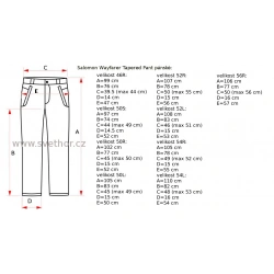 _Salomon Wayfarer Tapered Pants M olive night C14888 panske lehke kalhoty zmereno