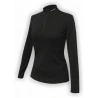 Jitex Kacuna 801 Ts cerna damske triko dlouhy rukav zip Merino vlna