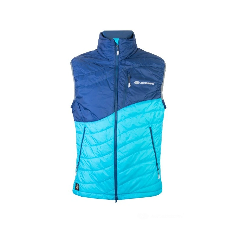 Sir Joseph Heron Vest Man navy turquoise panska zimni vesta Alpska vlna