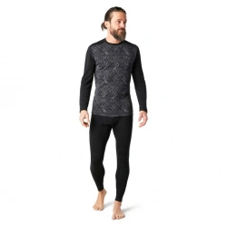 Smartwool M Merino 250 Baselayer Pattern Crew black bryan iguchi mountains pansky rolak 1
