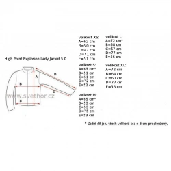 _High Point Explosion Lady Jacket 5.0 silt green laurel khaki damska nepromokava zmereno
