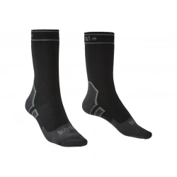 Bridgedale Storm Sock LW Boot black nepromokave ponozky Merino unisex