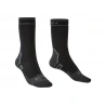 Bridgedale Storm Sock LW Boot black nepromokave ponozky Merino unisex