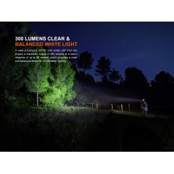 Fenix HM23 V20 spickova celovka na tuzkove baterie bile i cervene svetlo 3