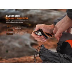 Fenix HM23 V20 spickova celovka na tuzkove baterie bile i cervene svetlo 10