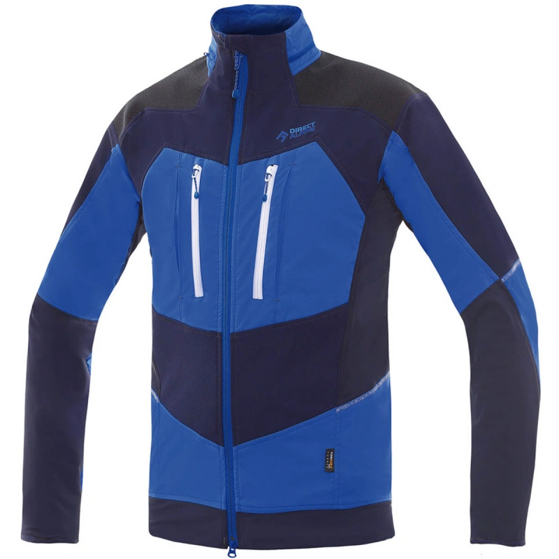 Direct Alpine Mistral 1.0 indigo blue panska softshellova bunda