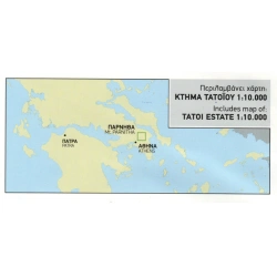 TERRAIN 239 Mt. Parnitha 25 000 turisticka mapa 1