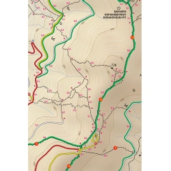 TERRAIN 241 Mt. Hymettus 10 000 turisticka mapa 2