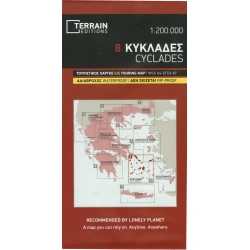 TERRAIN 8 Cyclades Kyklady 200 000 automapa