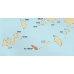 TERRAIN 316 Folegandros 20 000 turisticka mapa 1