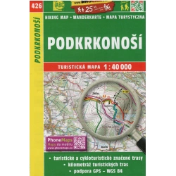 SHOCart 426 Podkrkonosi 40 000 turisticka mapa