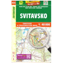 SHOCart 455 Svitavsko 40 000 turisticka mapa