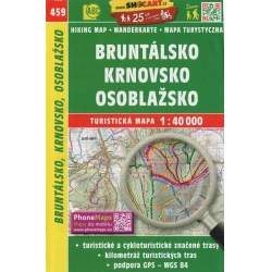 SHOCart 459 Bruntalsko, Krnovsko, Osoblazsko 40 000 turisticka mapa
