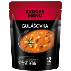 Expres Menu gulasova polevka 660 g 2 porce sterilovane jidlo na cesty obal
