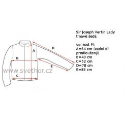 _Sir Joseph Vertin Lady tmave seda damska zimni bunda Tyrolska vlna zmer