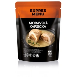 Expres Menu Moravska kapsicka 300 g 1 porce sterilovane jidlo na cesty, bez prilohy