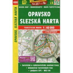 SHOCart 466 Opavsko, Slezska Harta 40 000 turisticka mapa