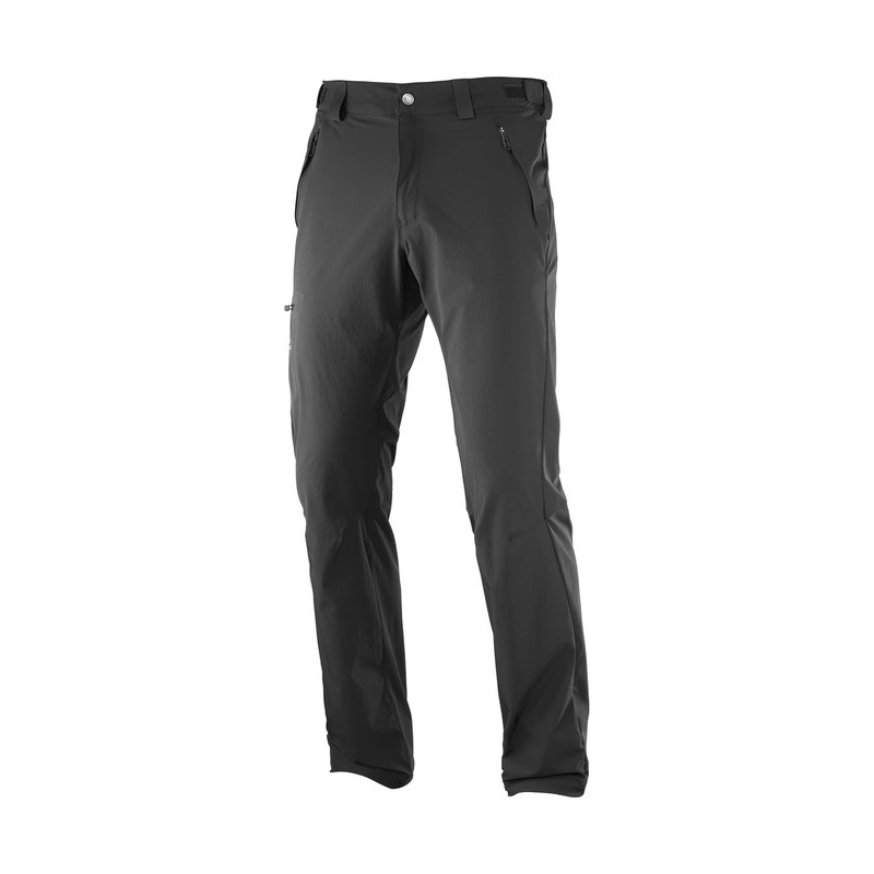 Salomon Wayfarer Pant M black 393125 panske lehke turisticke kalhoty