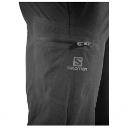 Salomon Wayfarer Pant M black 393125 panske lehke turisticke kalhoty 3
