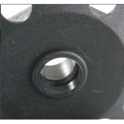 Warp snehovy talir 86 mm se zavitem, plny - trekove hole 2