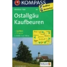 Kompas 188 Ostallgau, Kaufbeuren 50 000 turisticka mapa