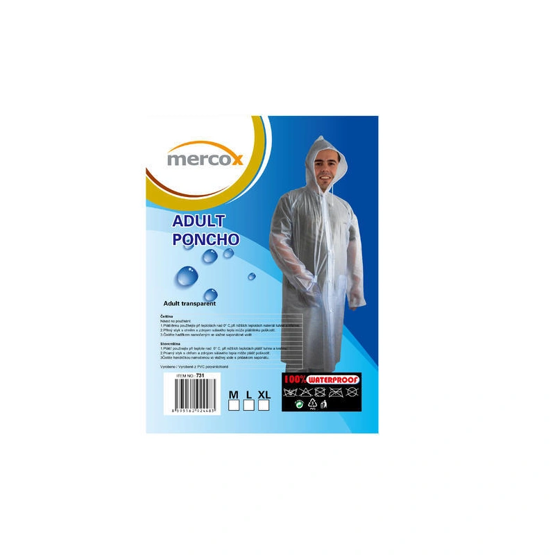 Mercox plastenka celopropinaci transparentni