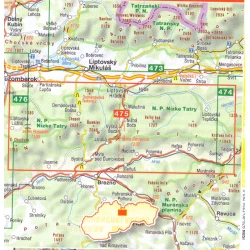 SHOCart 475 Nizke Tatry Chopok  Kralova Hola 40 000 Oblast