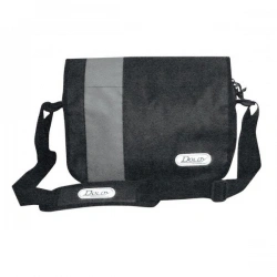 Doldy Mesenger Bag Cordura cerna seda